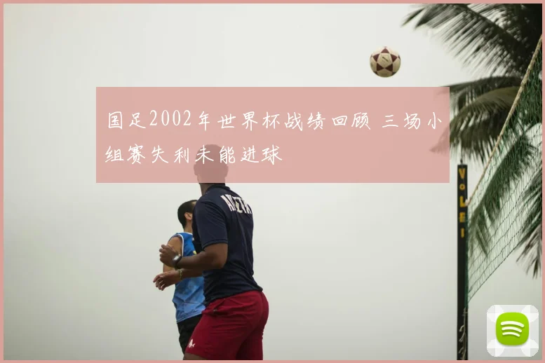 国足2002年世界杯战绩回顾 三场小组赛失利未能进球